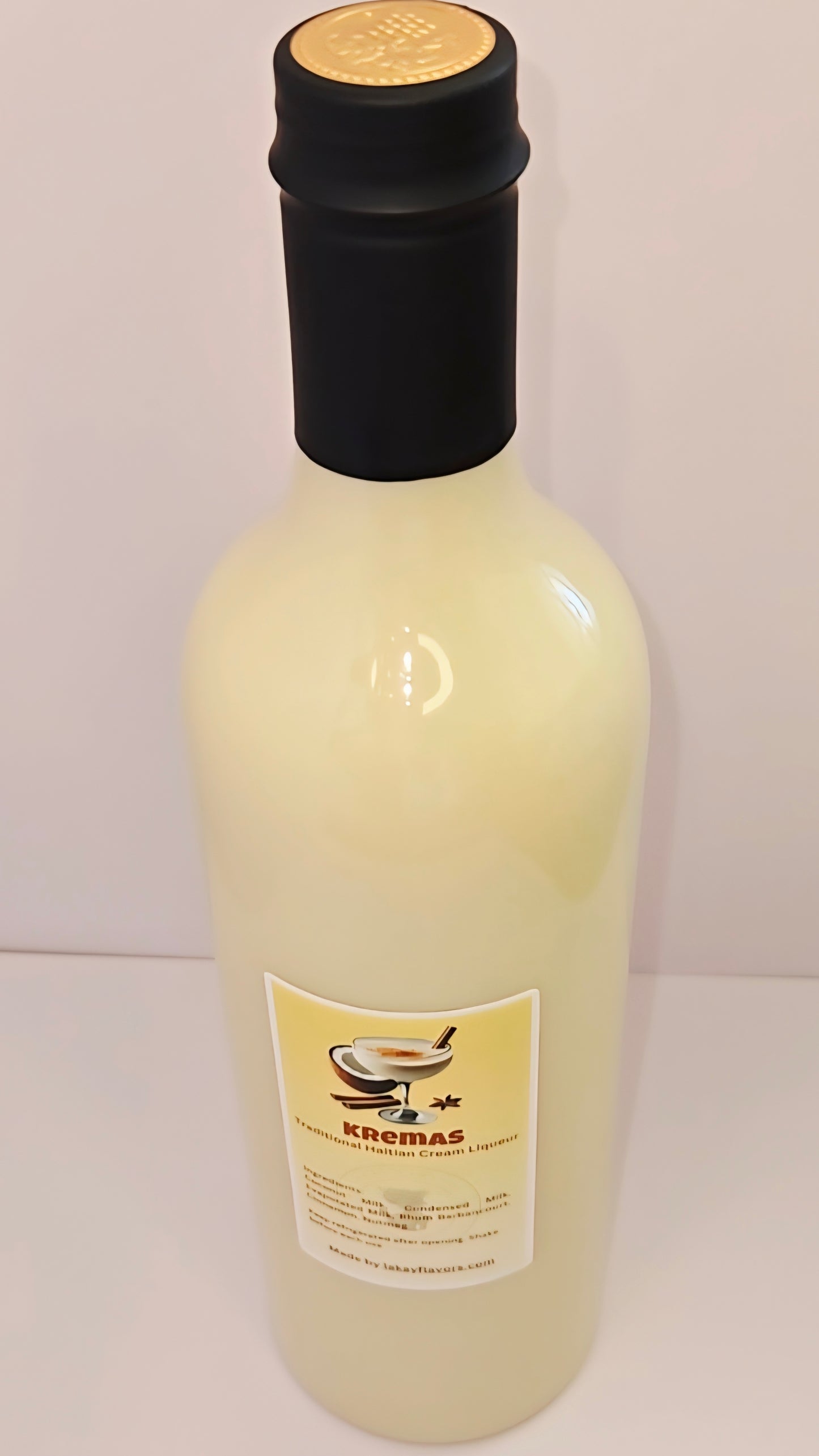 Haitian Kremas - Cremas - Coconut Cream Liqueur - Caribbean Holiday Drink 750 ml