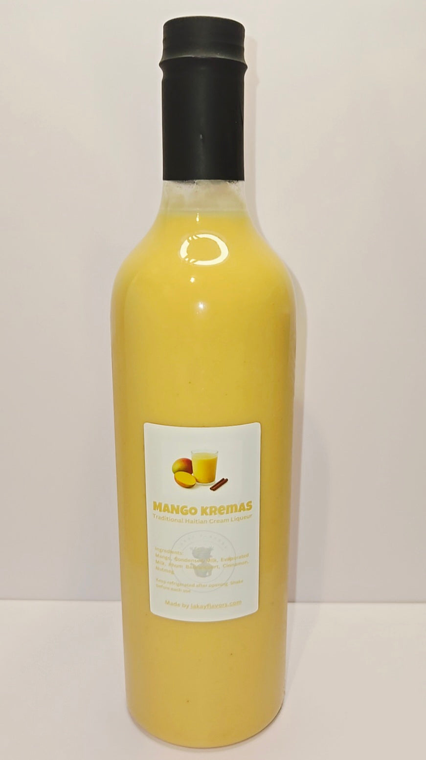 Kremas haïtiens - Cremas - Liqueur de crème de noix de coco - Boisson des fêtes des Caraïbes 750 ml