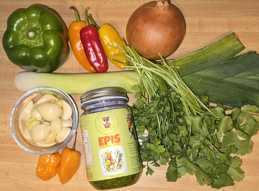 Haitian Epis Seasoning - Authentic Haitian Seasoning Base - Fresh Epis Ayisyen - Green Seasoning Marinade