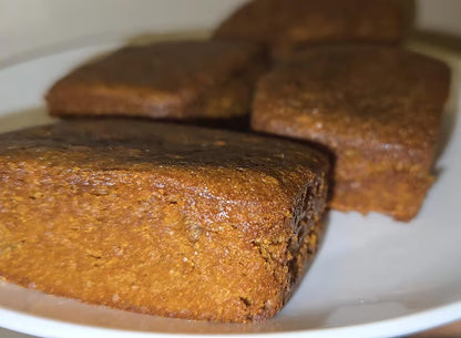 Haitian Bonbon Sirop – Haitian Ginger Cake – Bonbon Siwo – Caribbean Molasses Cake