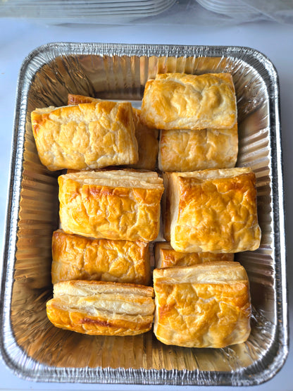 Haitian Puff Pastry Patties - Haitian Patties - Pate Ayisyen