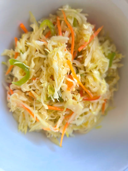 Haitian Pikliz - Spicy Pickled Cabbage - Authentic Pikliz Ayisyen - Haitian Condiment - Pikliz Ayisyen